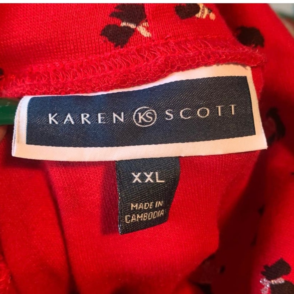 Scottie Dog Shirt- Size 2X - Picture 7 of 7
